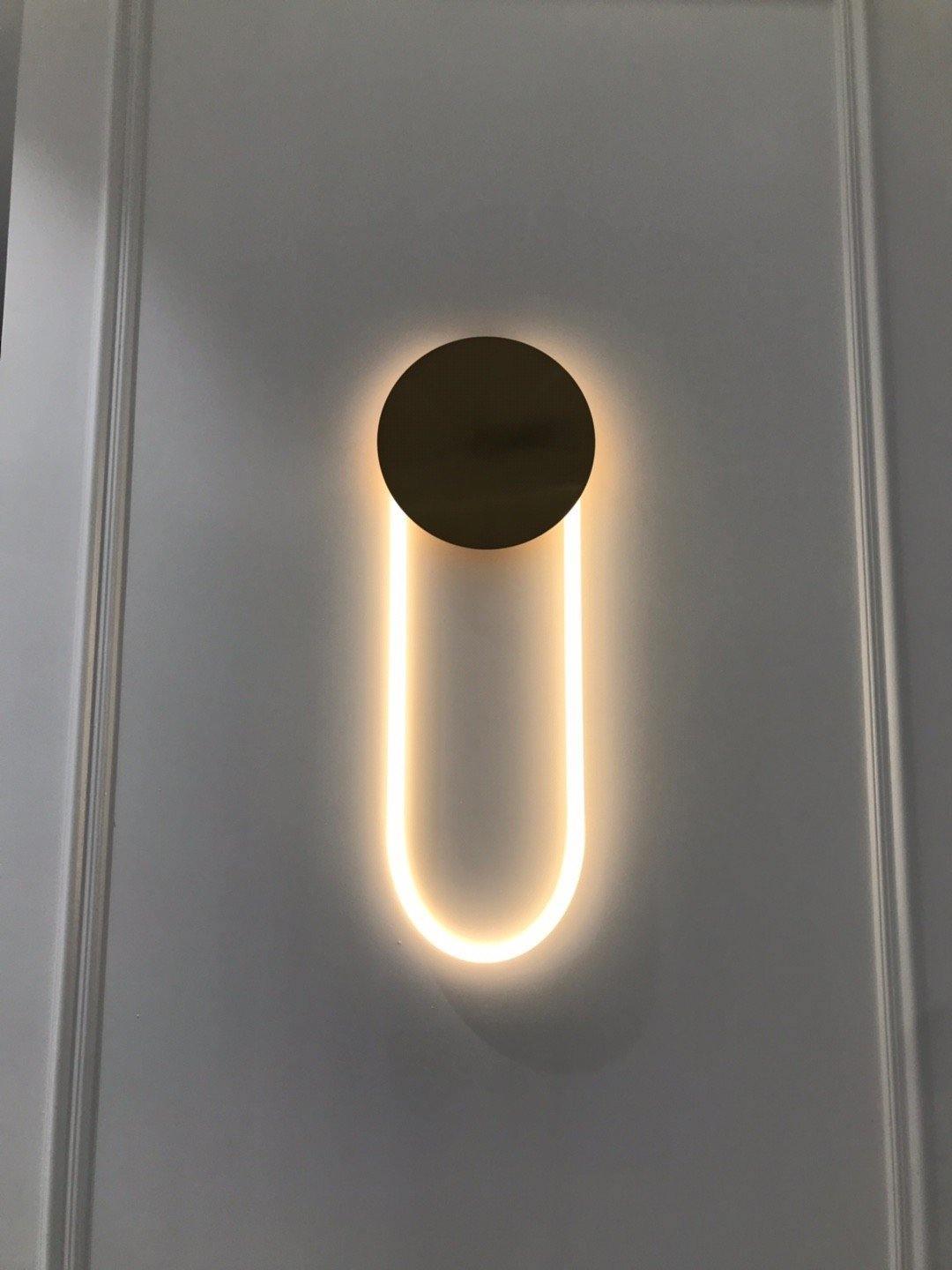 Lalem aplique de pared acrílico minimalista