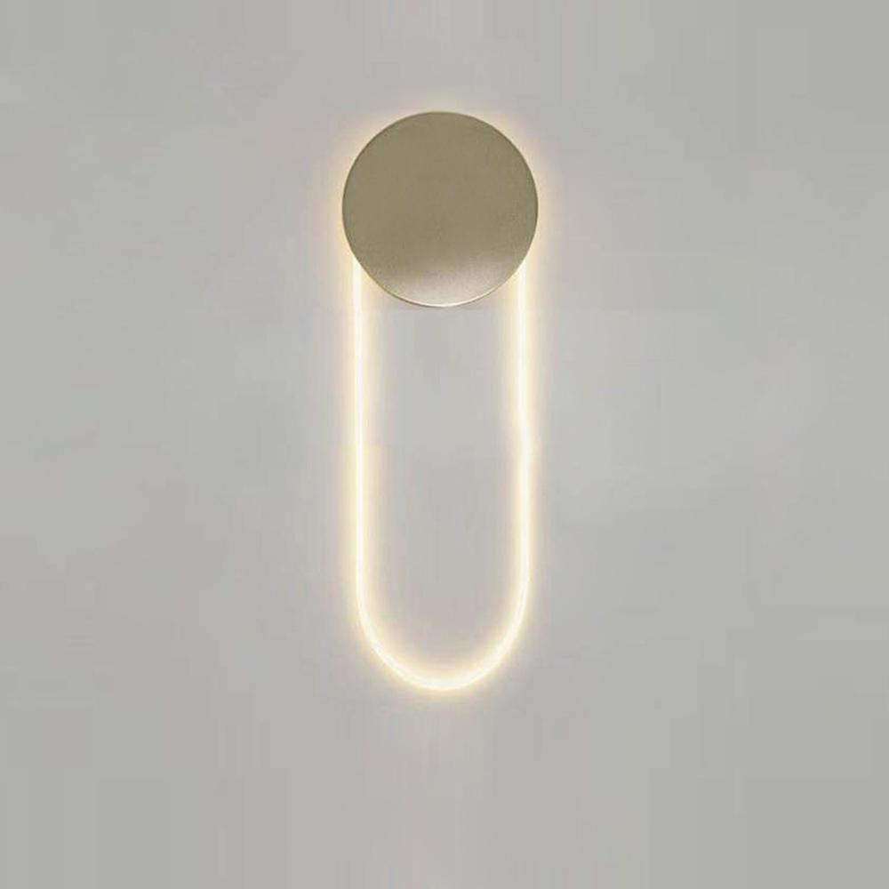 Lalem aplique de pared acrílico minimalista