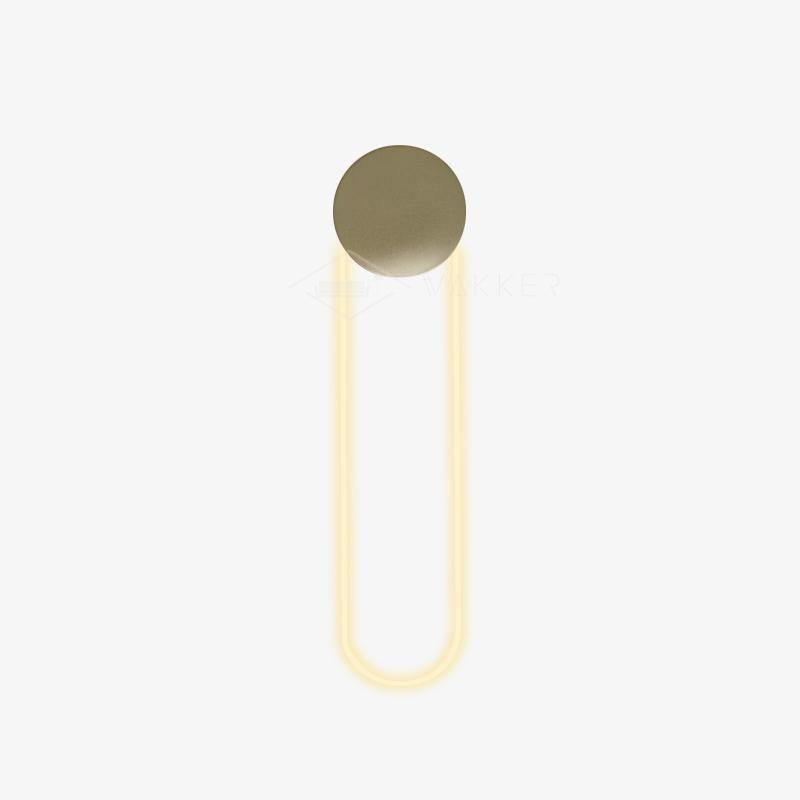 Lalem aplique de pared acrílico minimalista