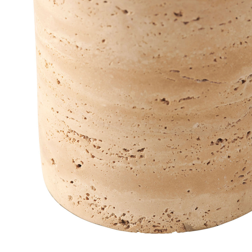 Nuvor travertino lámpara de mesa