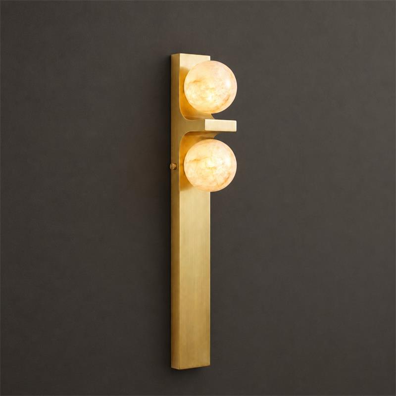 Auralen aplique de pared de alabastro