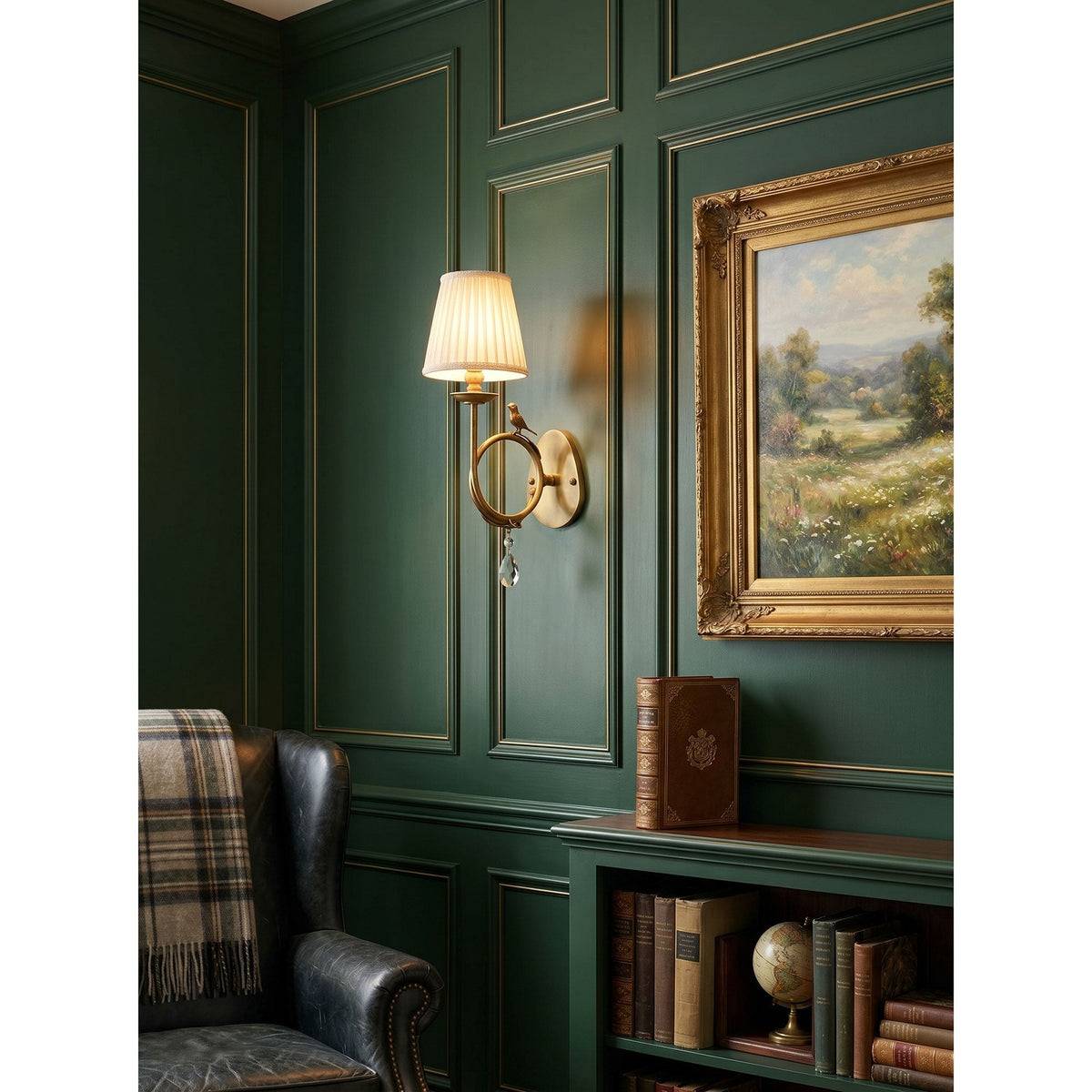 Orvienne aplique de pared de tejido Bird