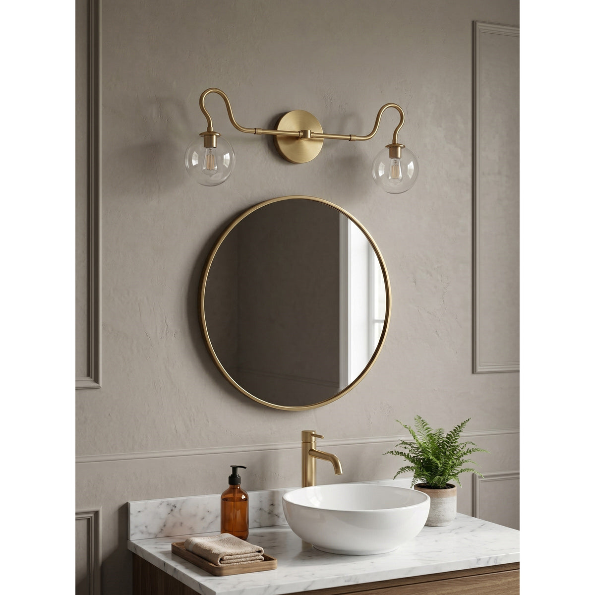 Marenne aplique de pared