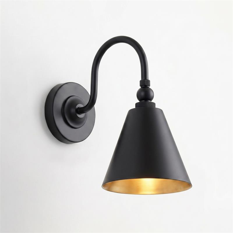 Forna aplique de pared en latón