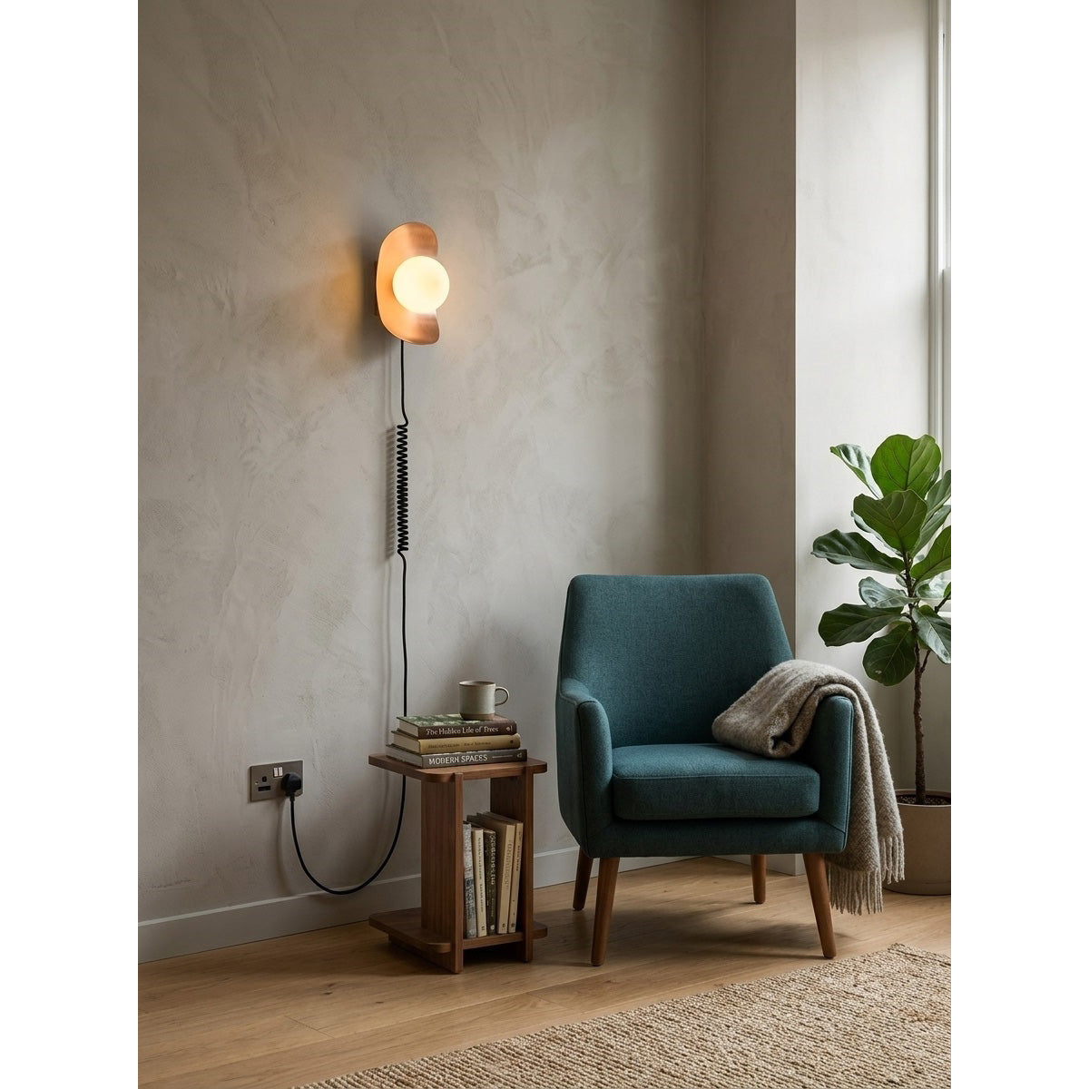 Veliielle aplique de pared