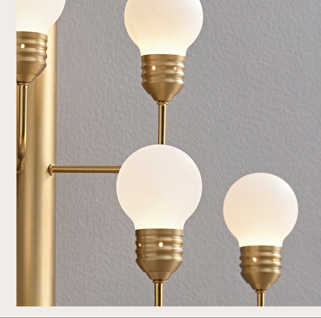Albelina aplique de pared alabastro Globo