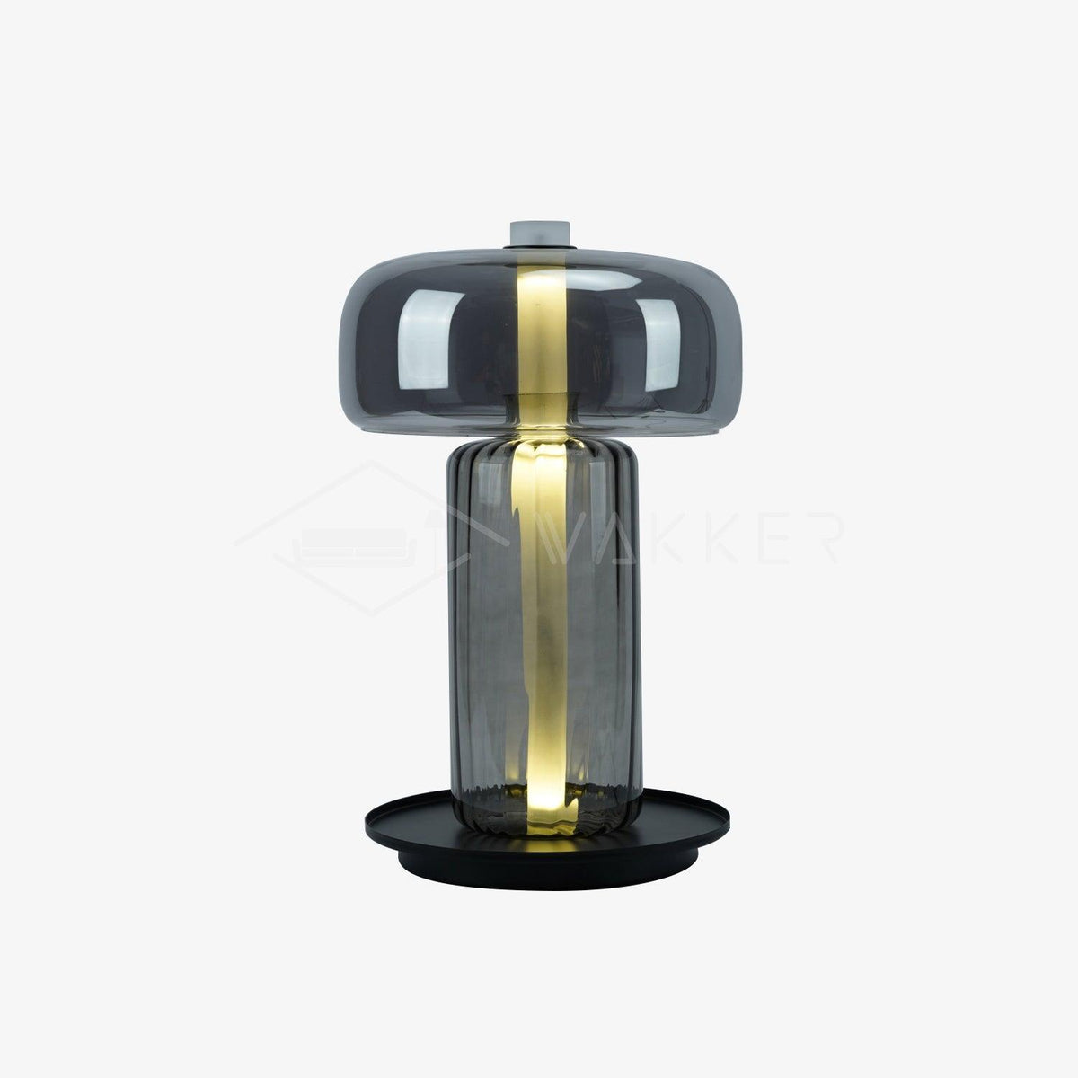 Svora lámpara de mesa moderna de vidrio