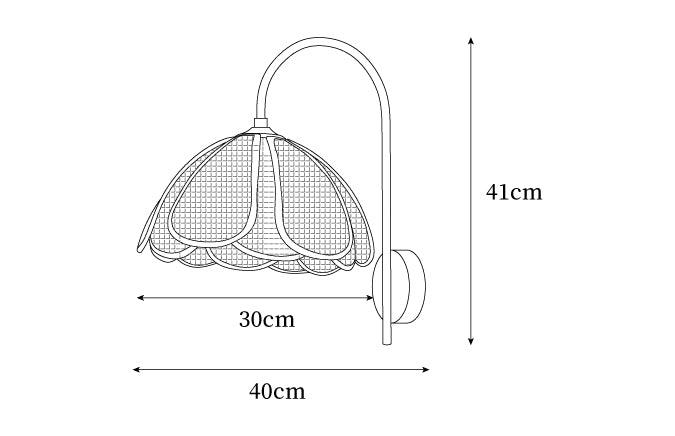 Edria aplique de pared