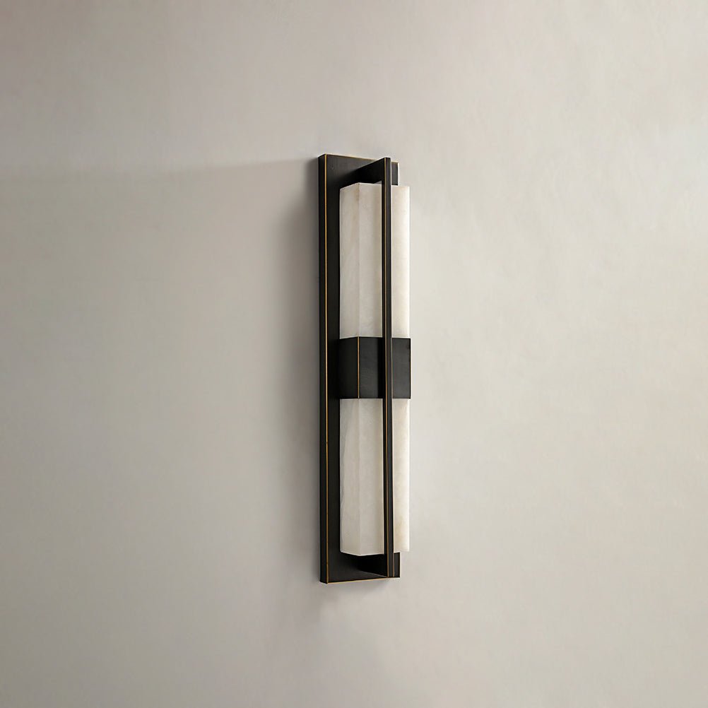 Laxor aplique de pared alabastro latón