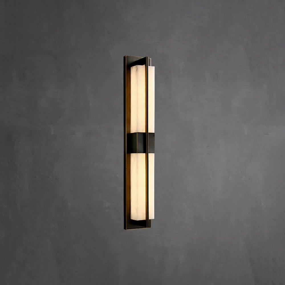 Laxor aplique de pared alabastro latón