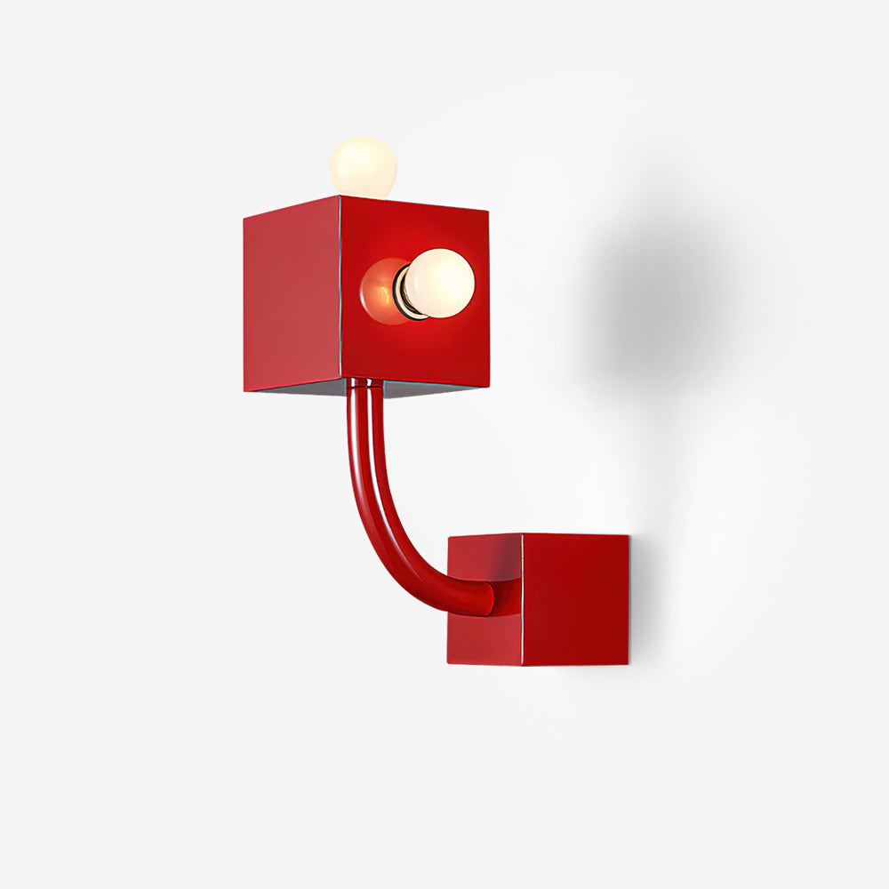 Axis aplique de pared rojo