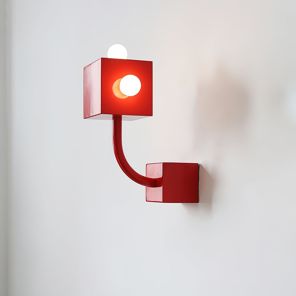 Axis aplique de pared rojo