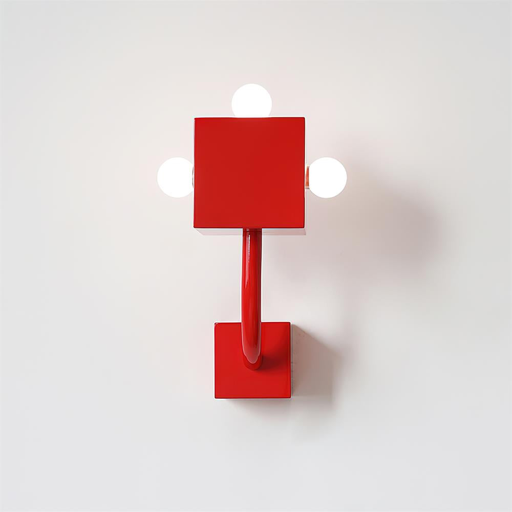 Axis aplique de pared rojo