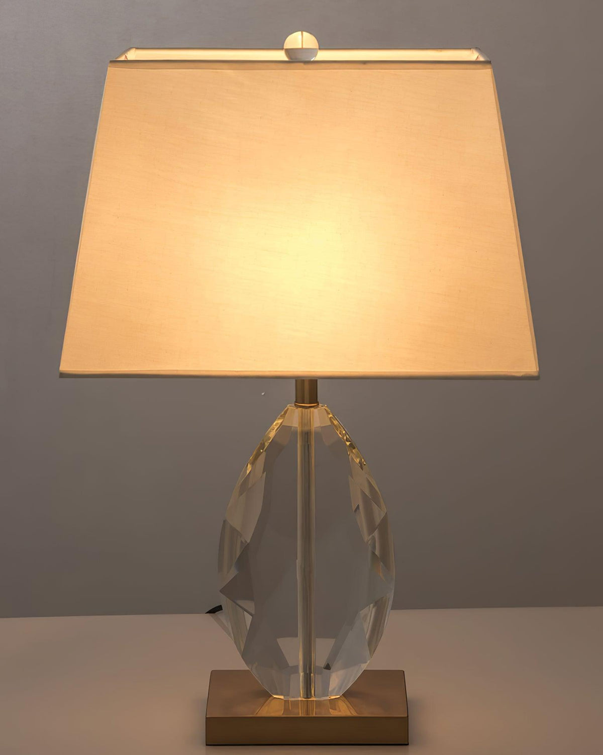Ulliryre lámpara de mesa con cristal y escritorio