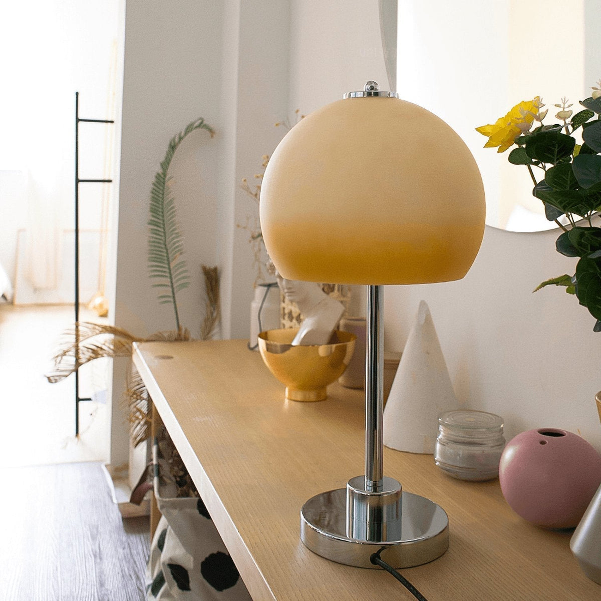 Orba lámpara de mesa con forma de seta