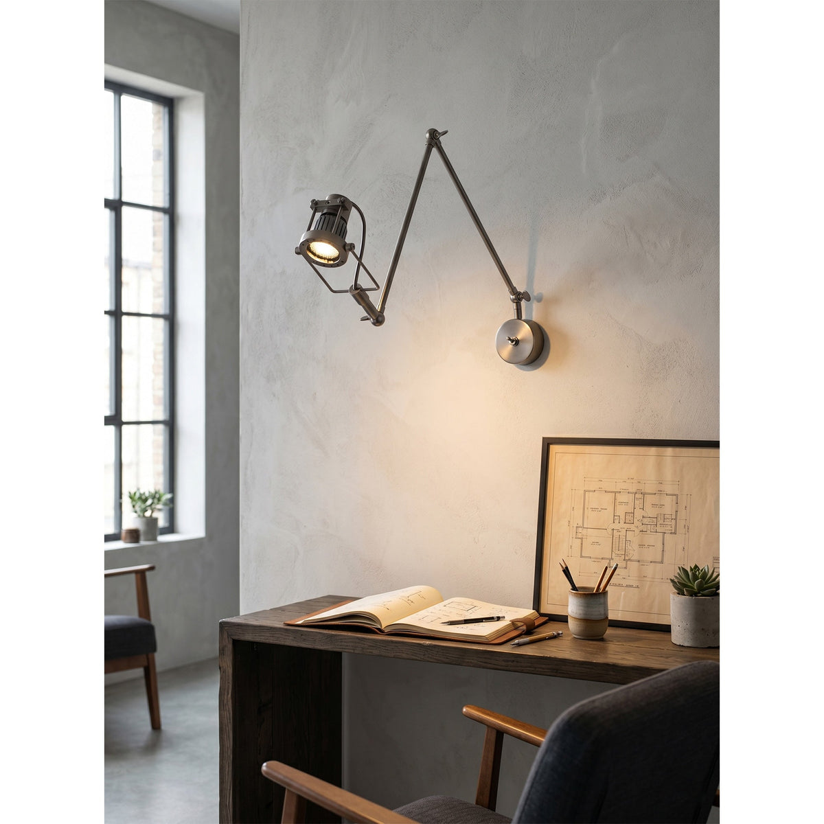 Reznor Brazo ajustable aplique de pared