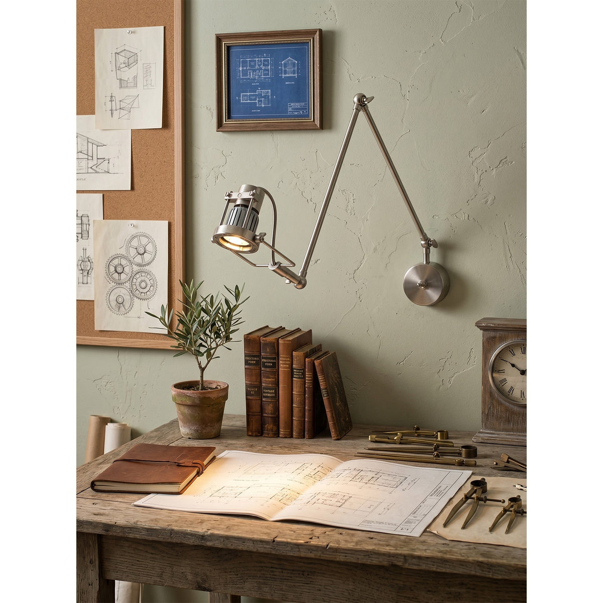 Reznor Brazo ajustable aplique de pared