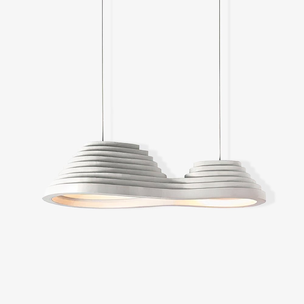 Niruise lámpara colgante minimalista de resina
