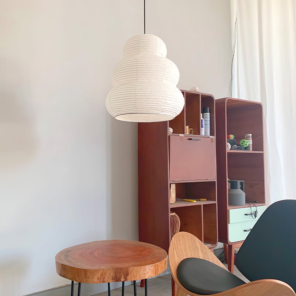 Gemma lámpara colgante moderna de papel