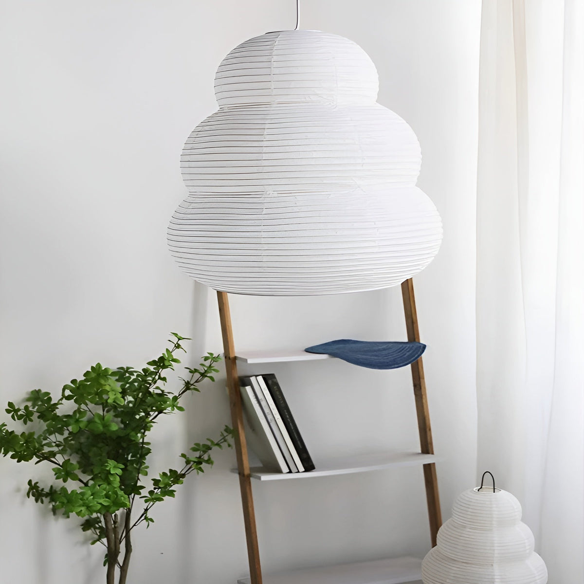Gemma lámpara colgante moderna de papel