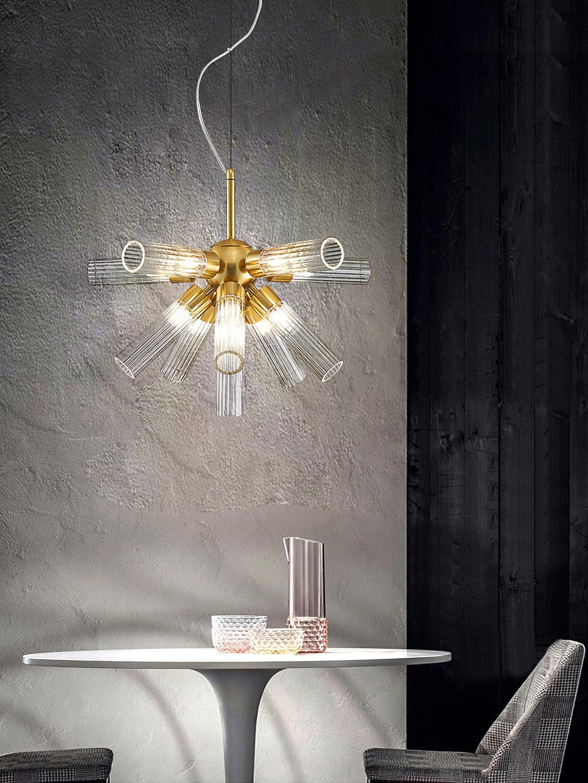 Ringold lámpara de araña Postmodern de lujo Sputnik