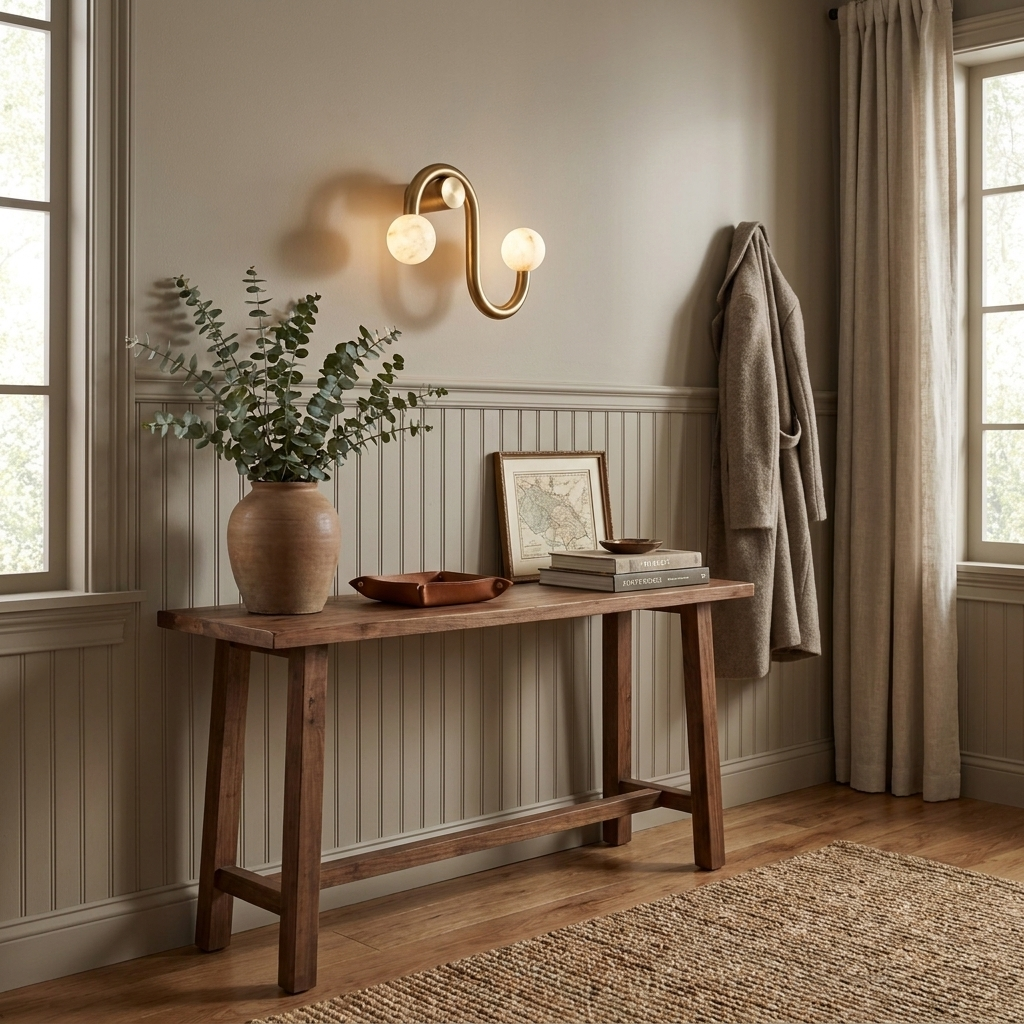 Wexleigh Aplique de pared de alabastro