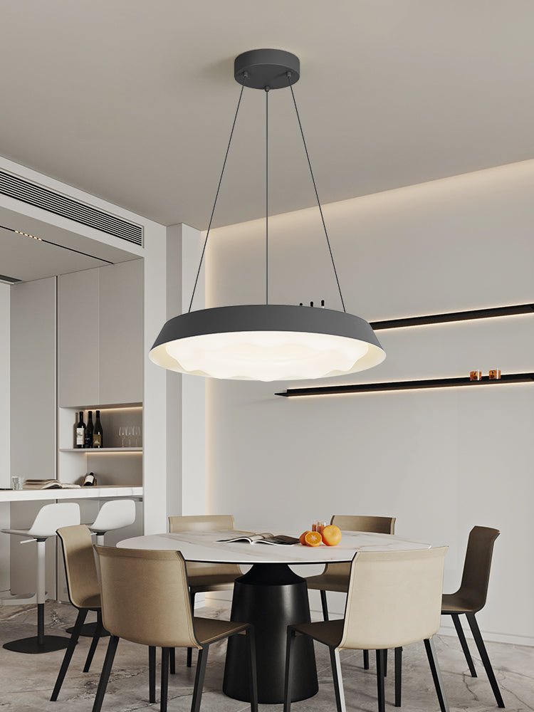 Vadoror lámpara colgante moderna minimalista con efecto onda