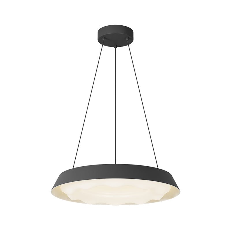 Vadoror lámpara colgante moderna minimalista con efecto onda