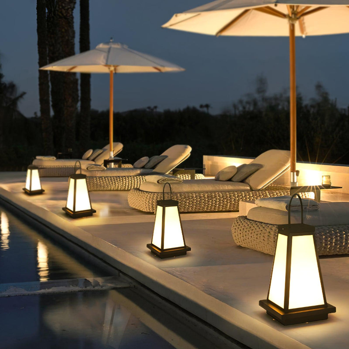 Cilo luminaria exterior minimalista