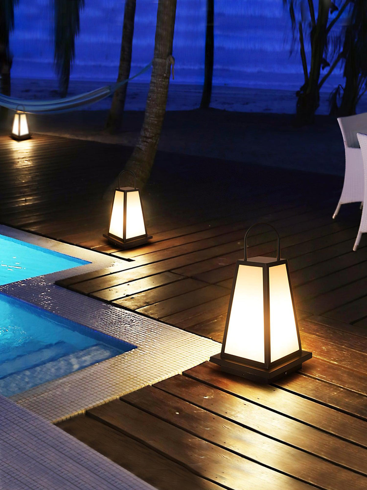 Cilo luminaria exterior minimalista