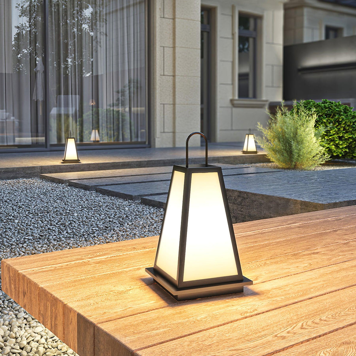 Cilo luminaria exterior minimalista
