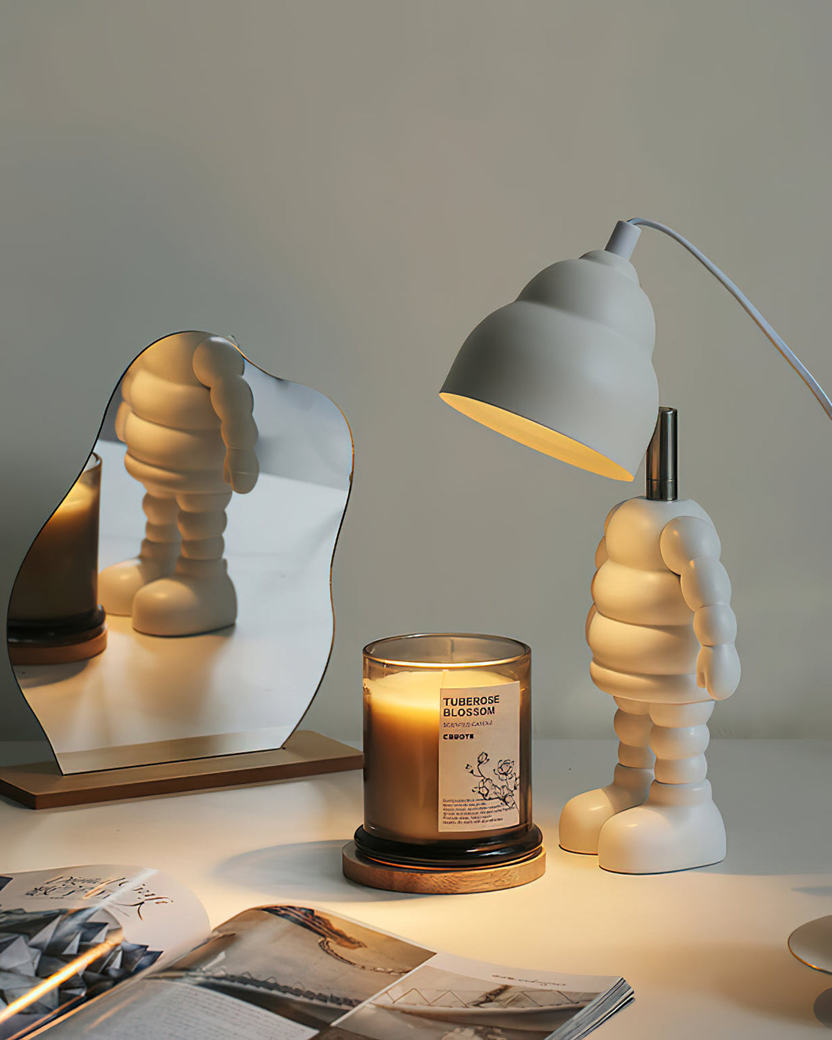 Teriueon Calentador de Velas Lámpara