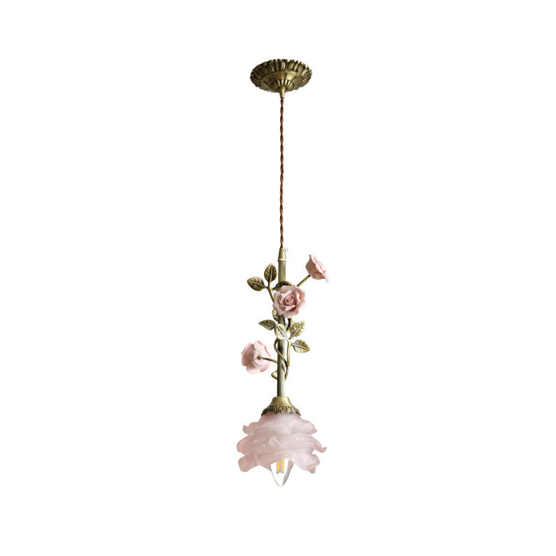 Avenoielle lámpara colgante floral