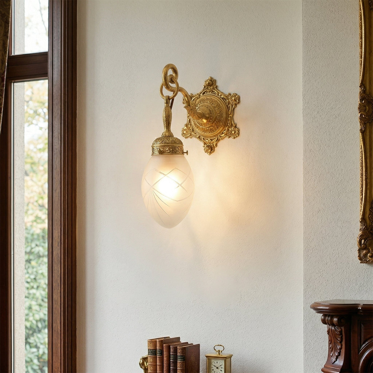 Varessa aplique de pared clásico