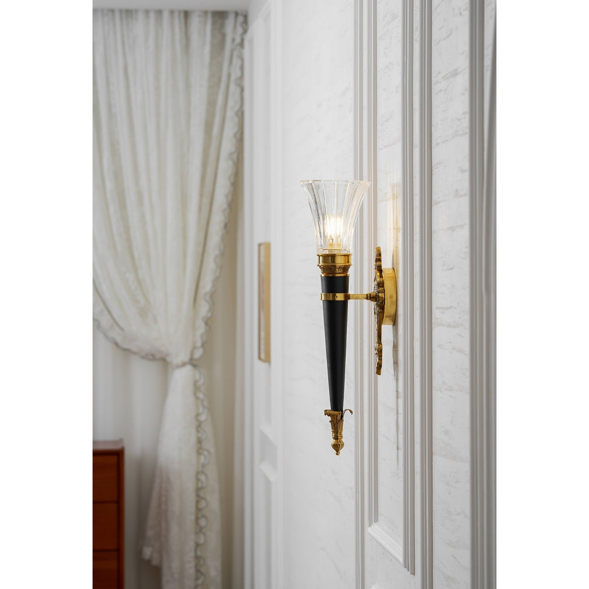 Rosalinda aplique de pared Torch
