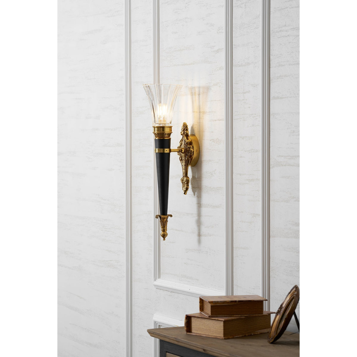 Rosalinda aplique de pared Torch