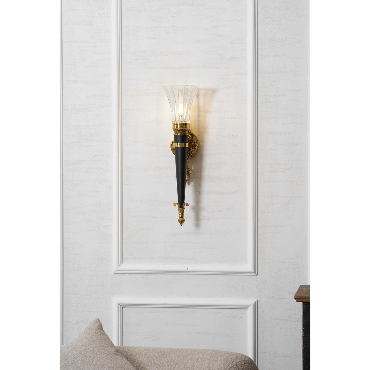 Rosalinda aplique de pared Torch