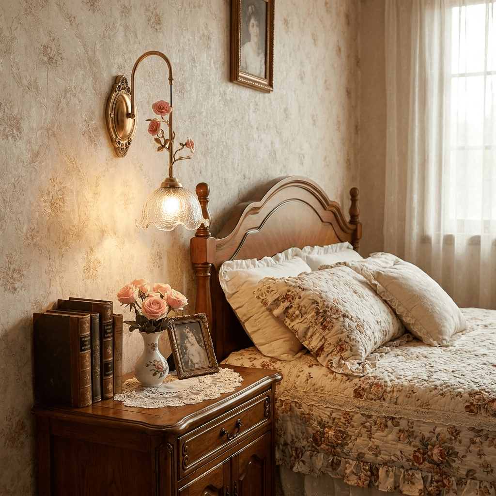 Rosamie aplique de pared Rose