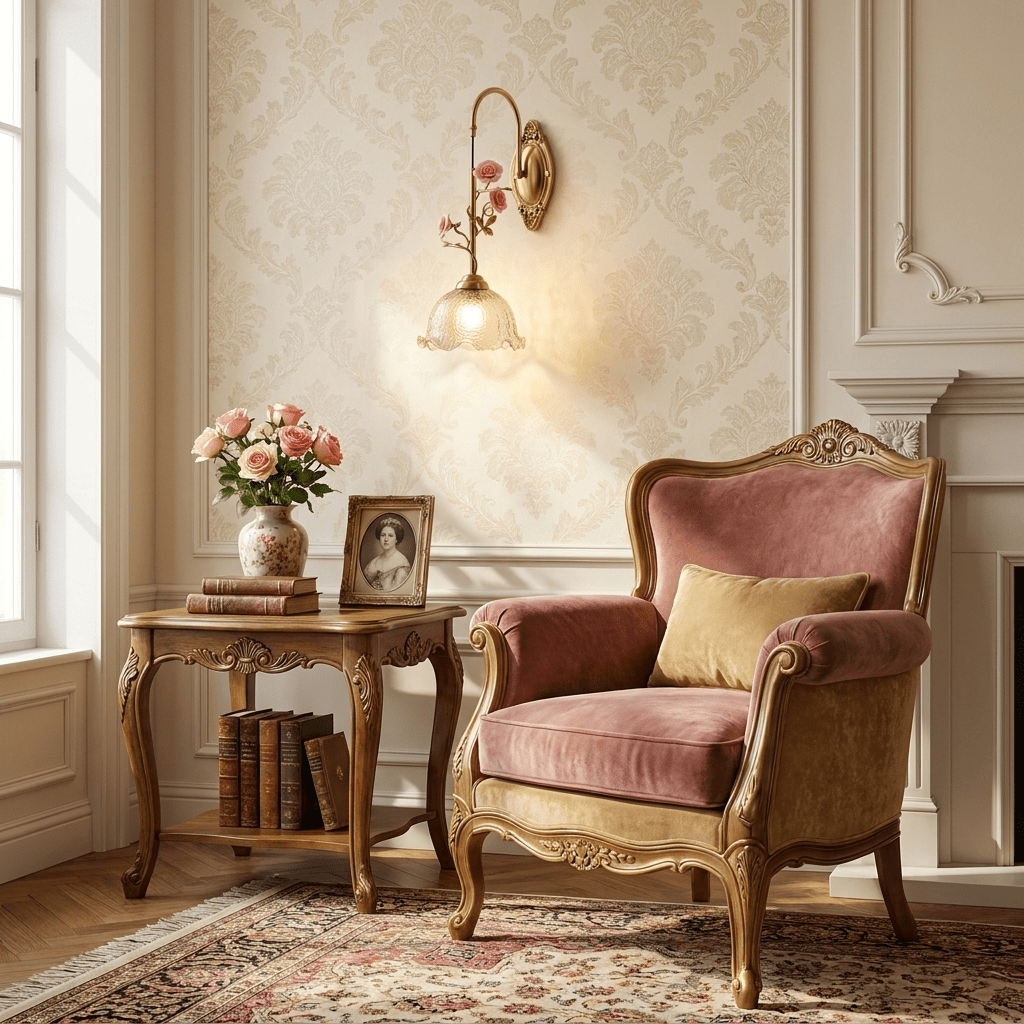 Rosamie aplique de pared Rose