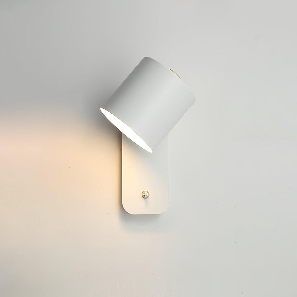 Lumuiella aplique de pared con cilindro giratorio