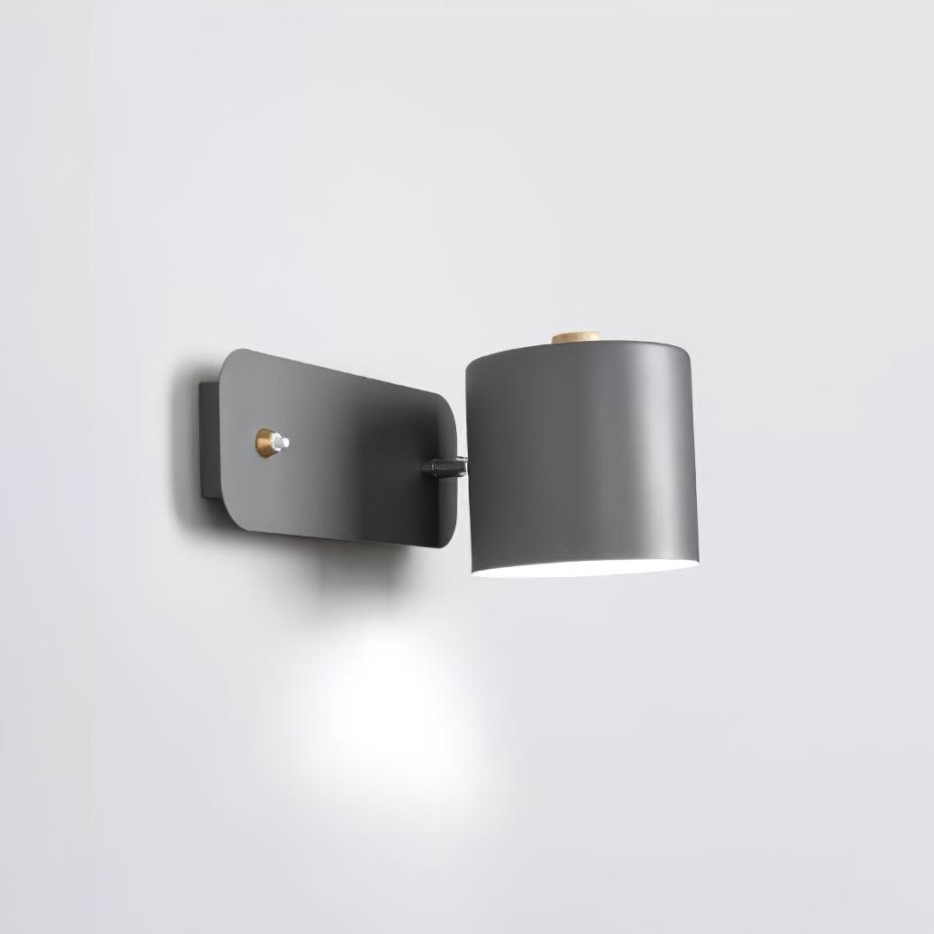 Lumuiella aplique de pared con cilindro giratorio