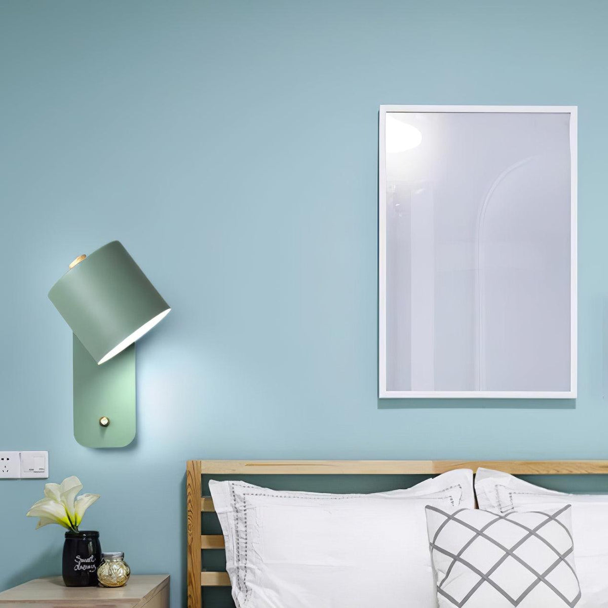 Aria Lámpara de Pared Cilíndrica Giratoria