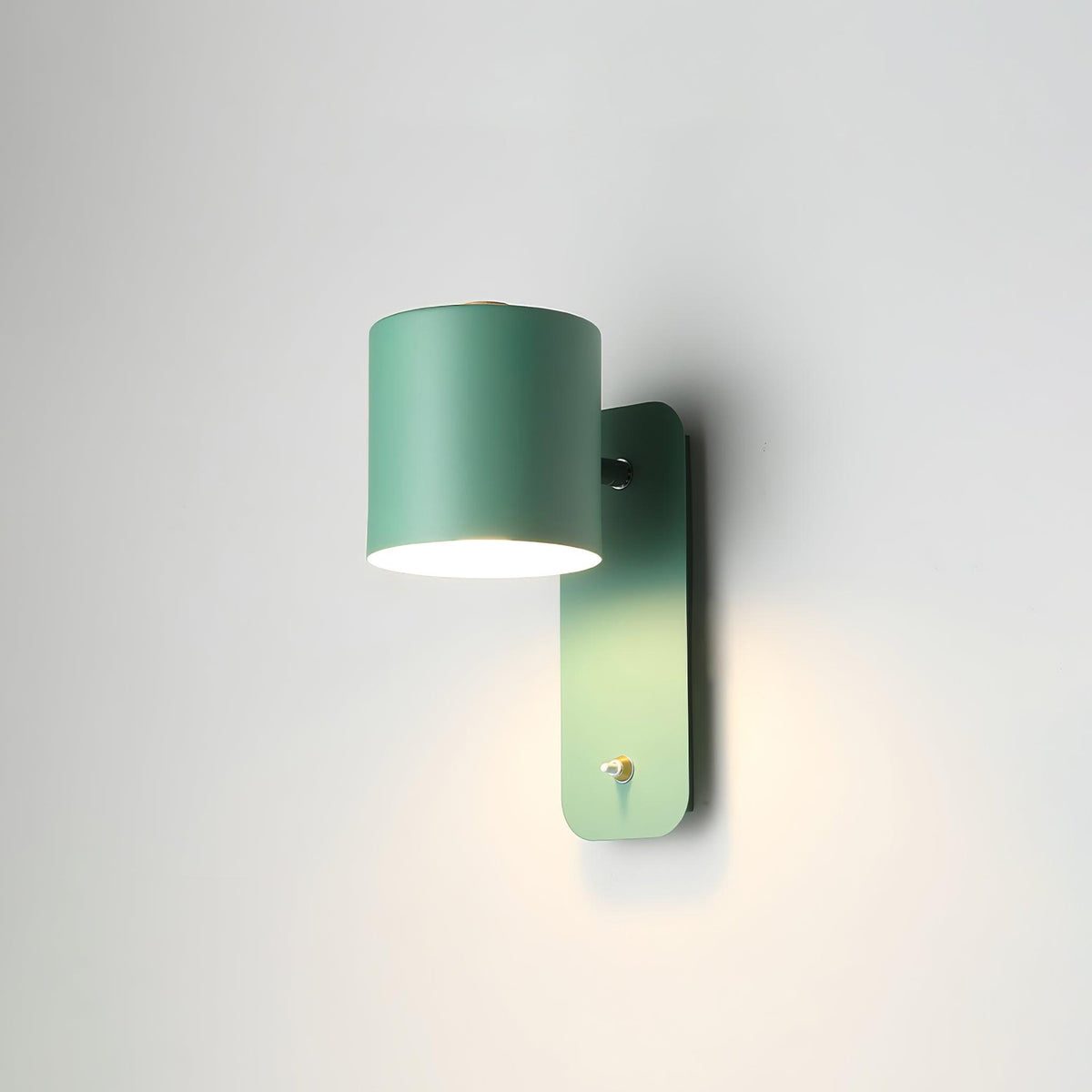Lumuiella aplique de pared con cilindro giratorio
