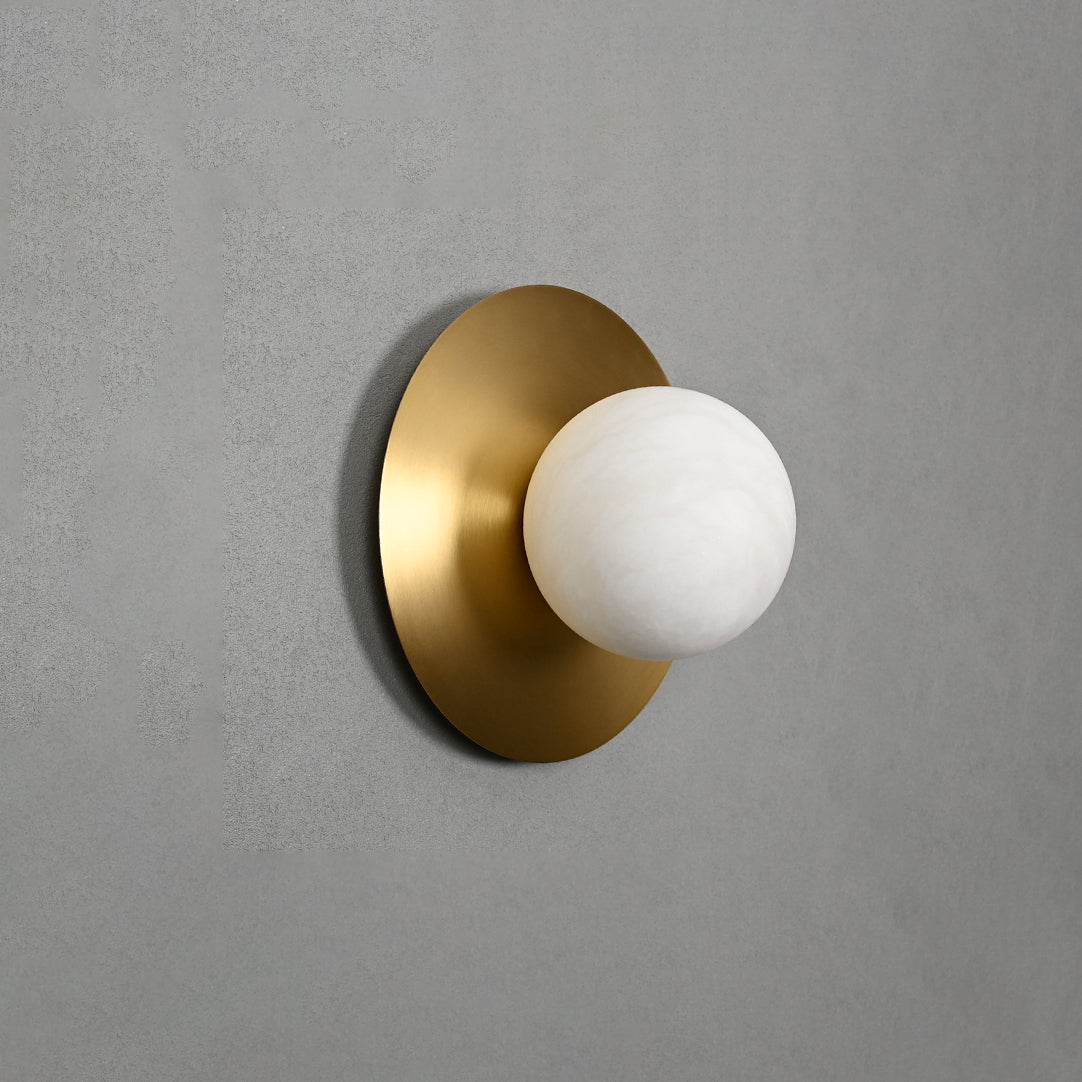Eirueria aplique de pared alabastro