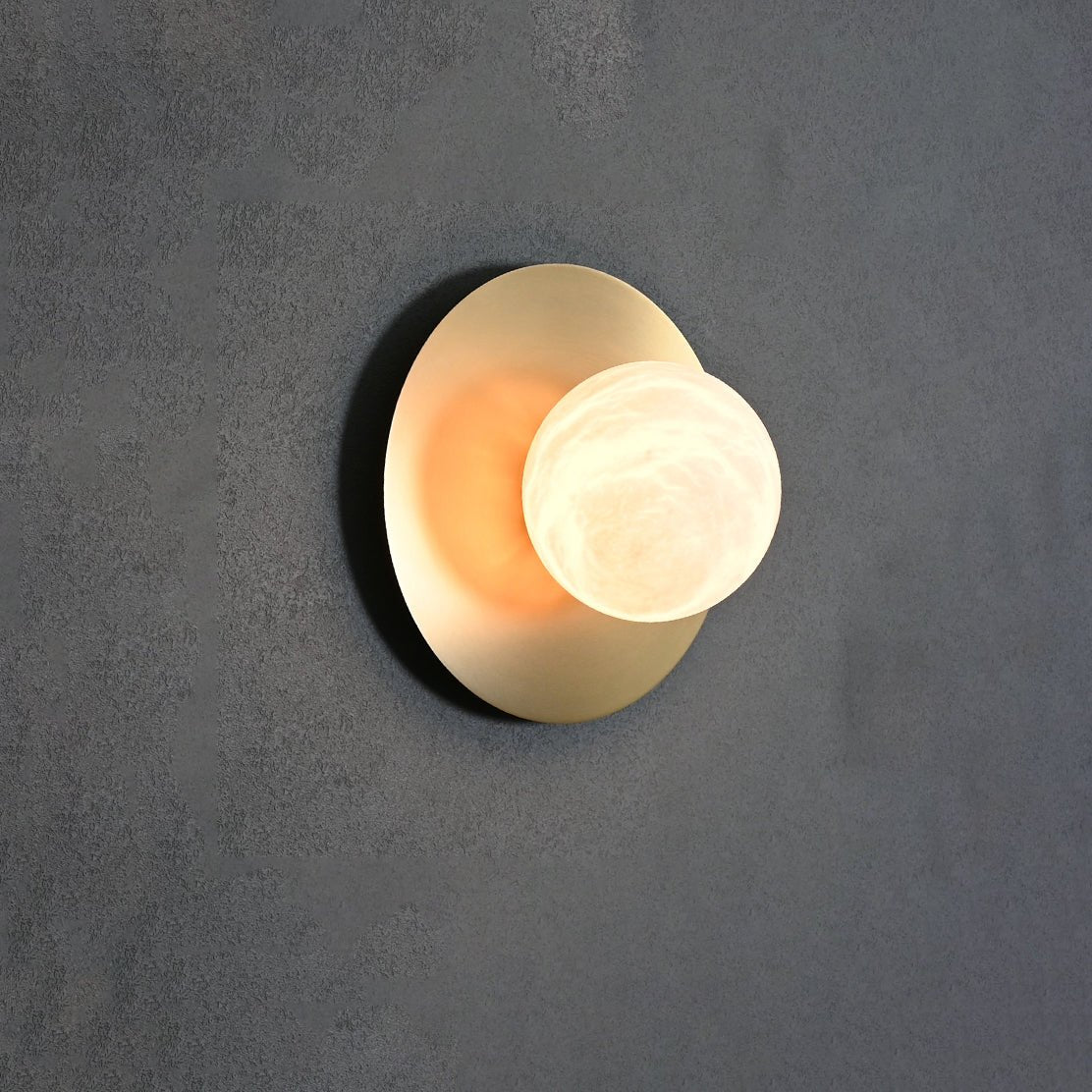 Eirueria aplique de pared alabastro