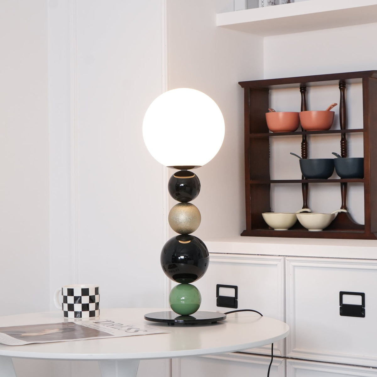 Orbital lámpara de mesa Balls apilables