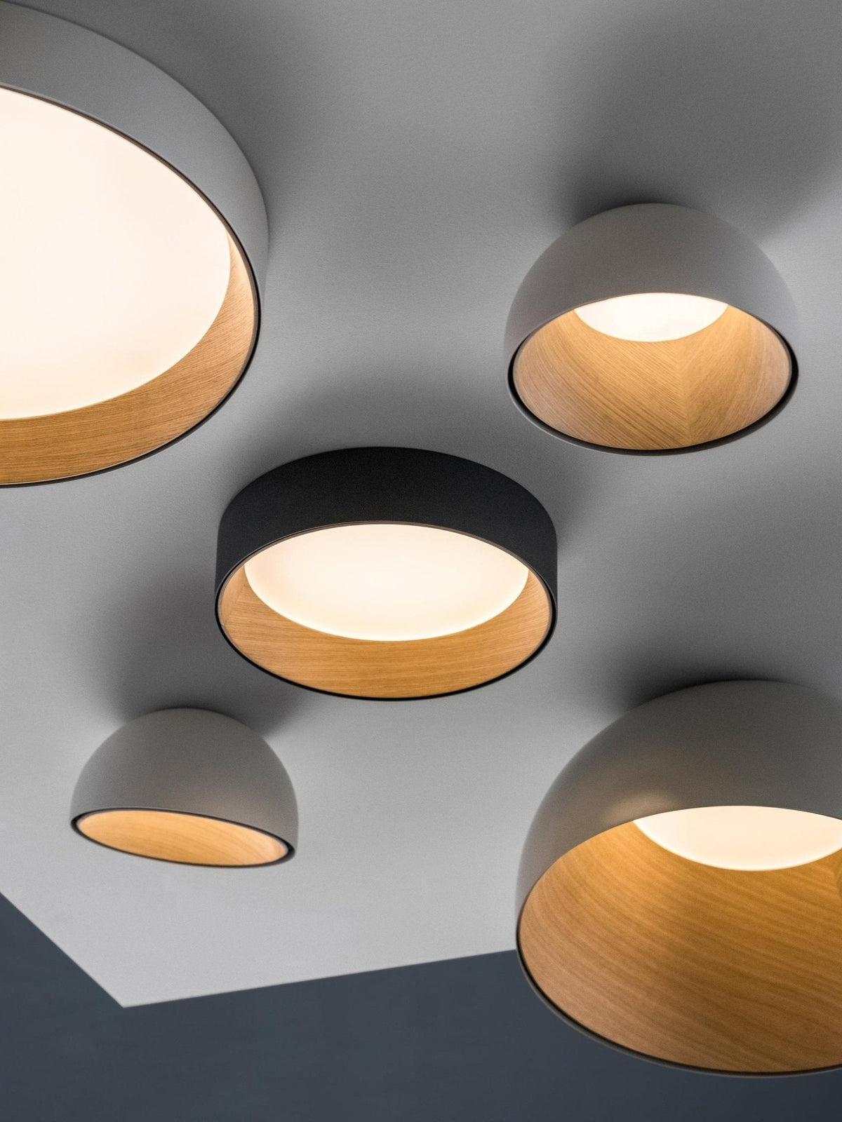 Cirarena lámpara de techo moderna minimalista redonda