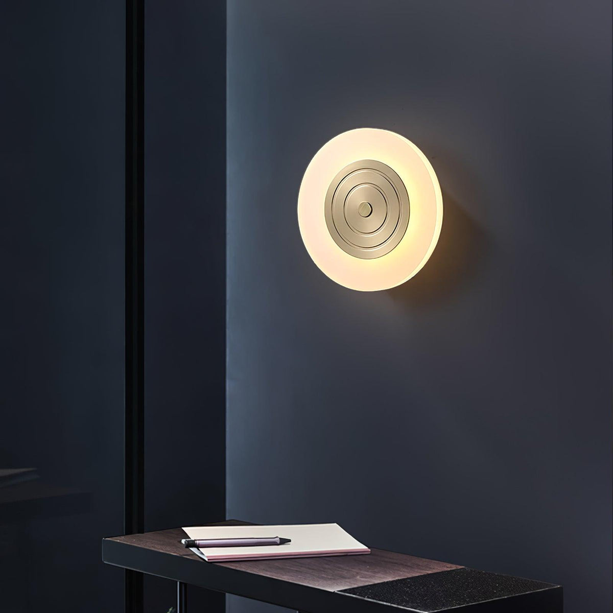Pyrron aplique de pared Redondo Luna