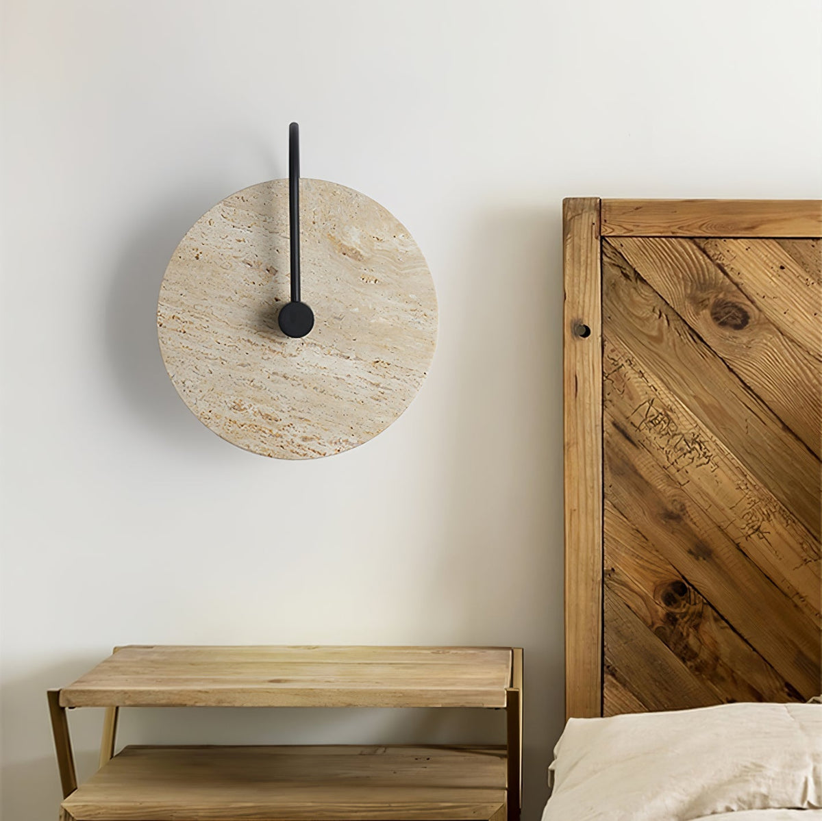 Ulsk aplique de pared en travertino