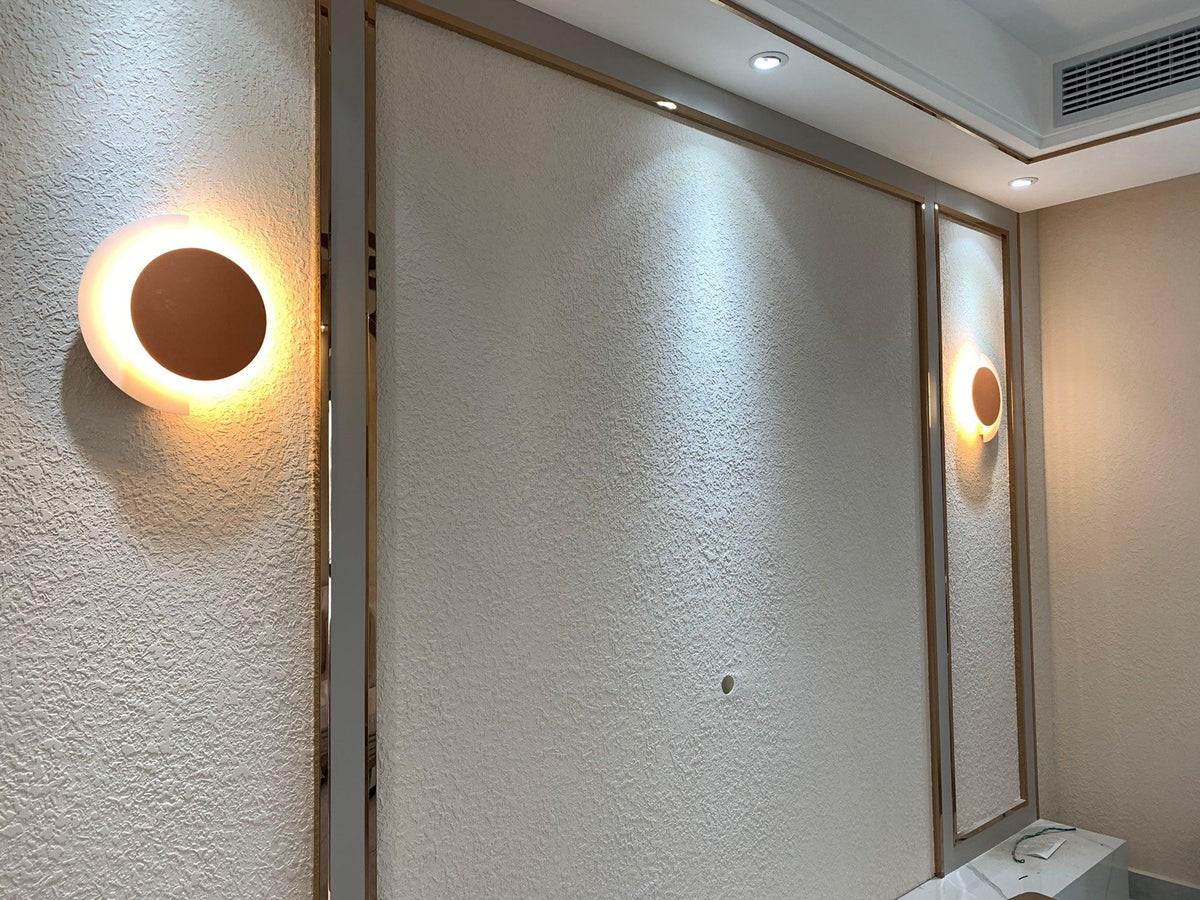 Lustra Aplique de pared Anillos Entrelazados Espacios